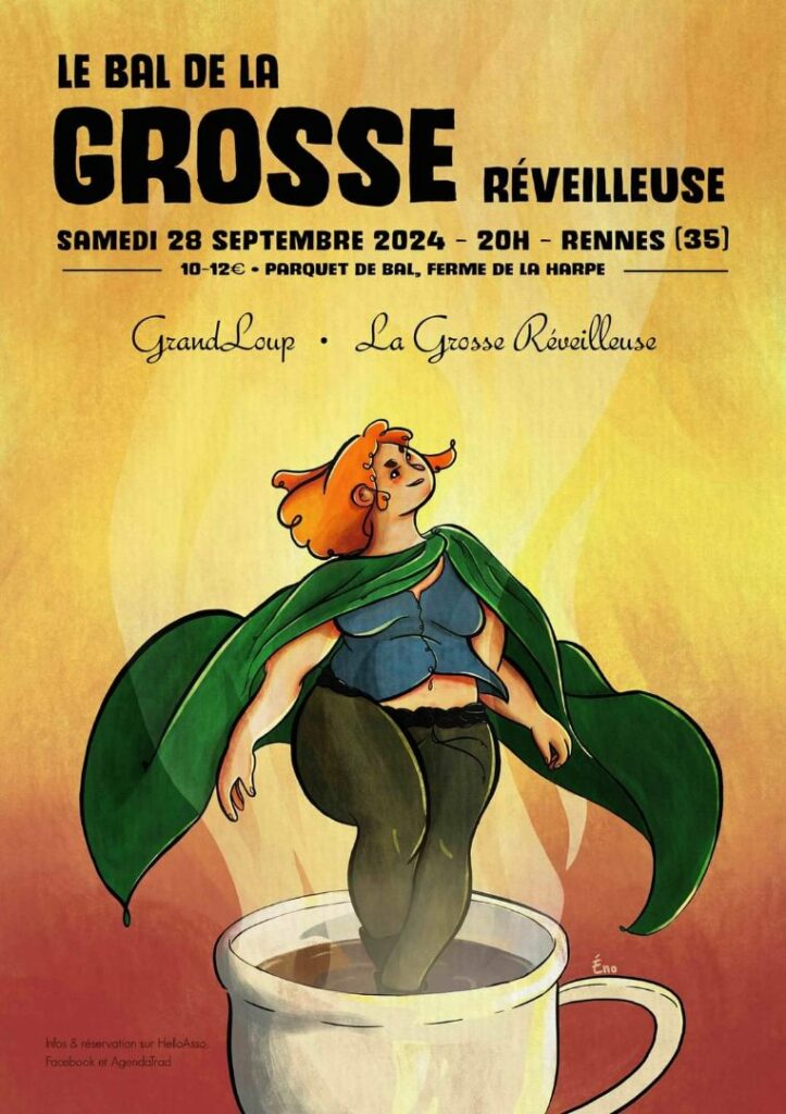 Affiche Bal de la GROSSE Réveilleuse