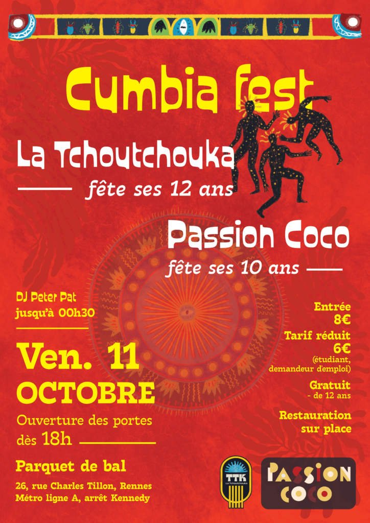 Affiche - Cumbia Fest