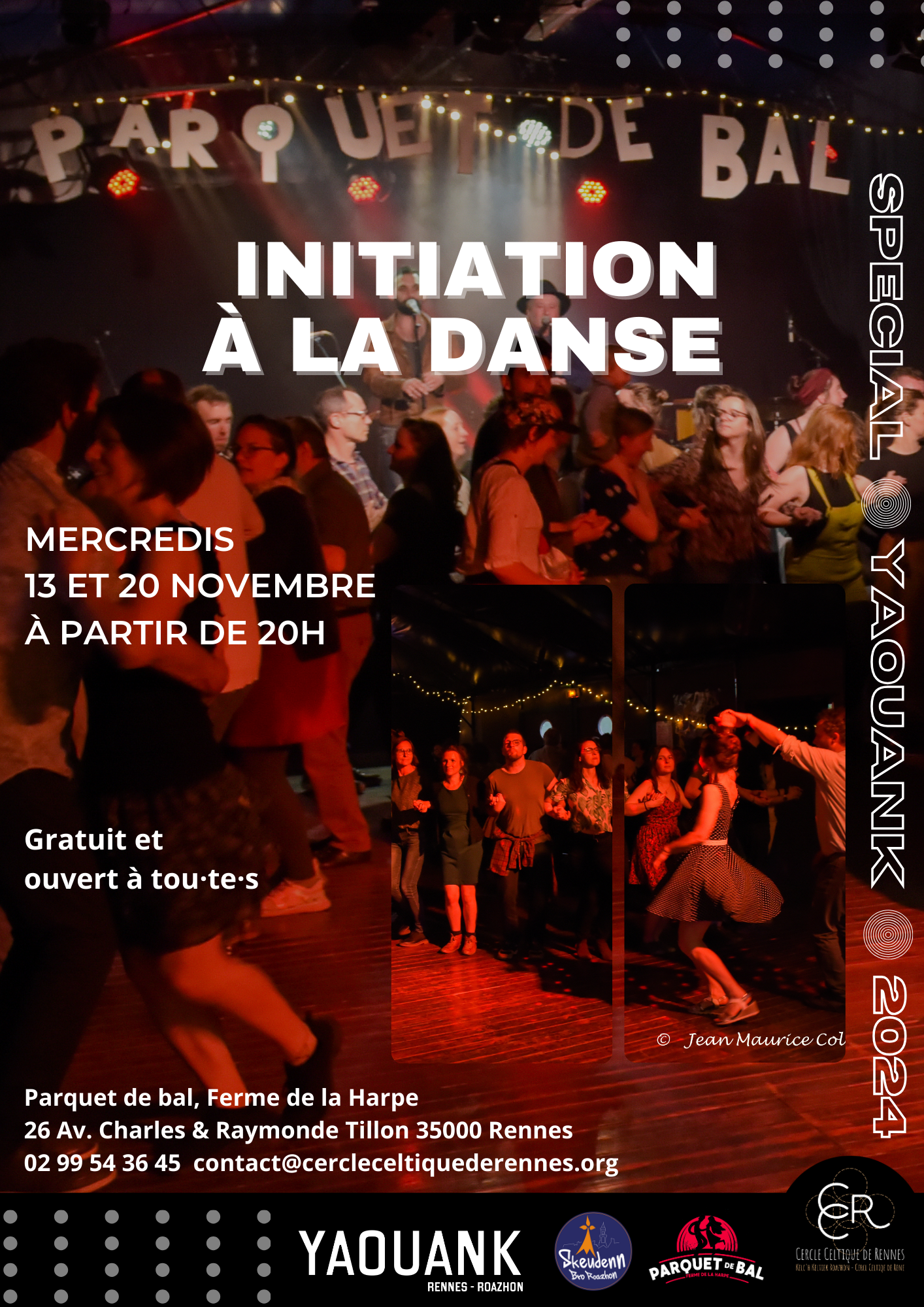 Affiche initiation aux danses Yaouank