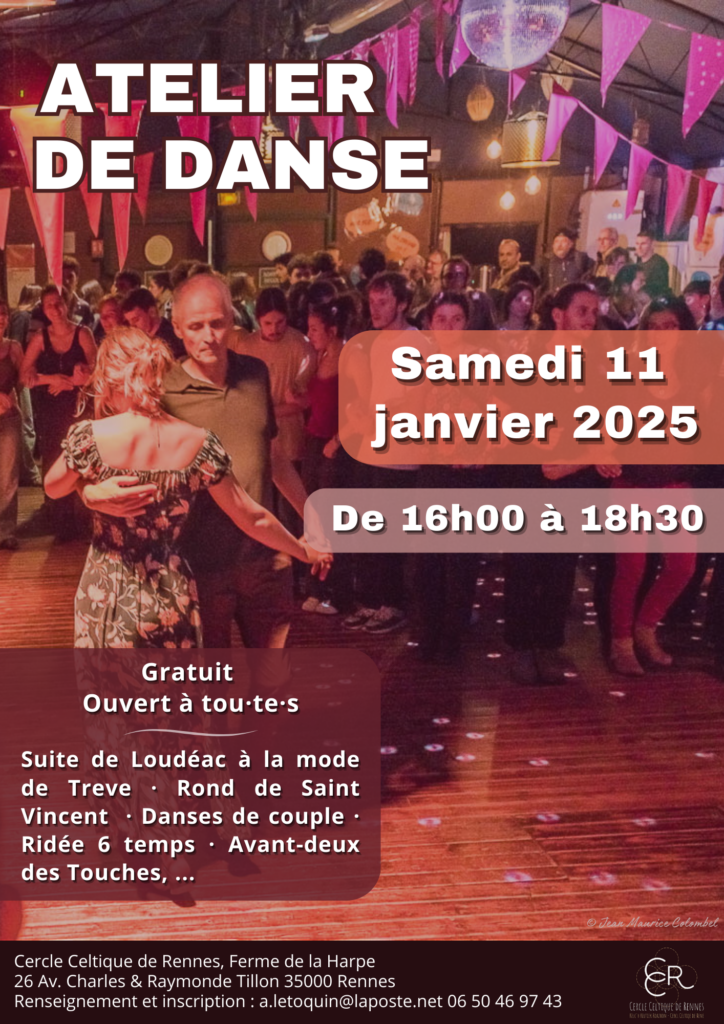 Affiche Atelier de Danse