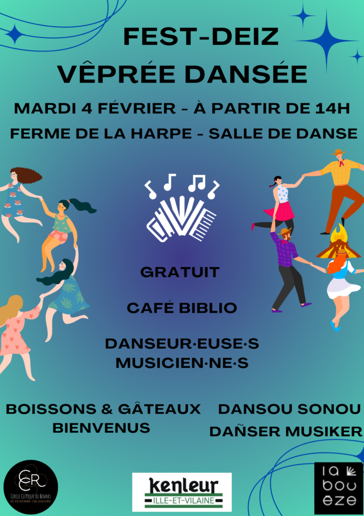 Affiche Vêprée Dansée du 4/02